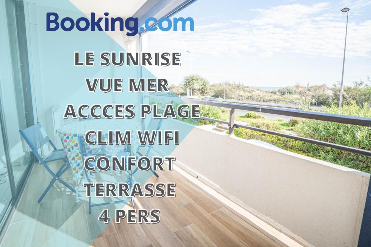 Le Sunrise Vue Mer Acces Plage- Spacieux-2 Terrasses-Wifi - Confort -Top Pros Servicesconciergerielagrandemotte Λα Γκραντ-Μοτ Εξωτερικό φωτογραφία