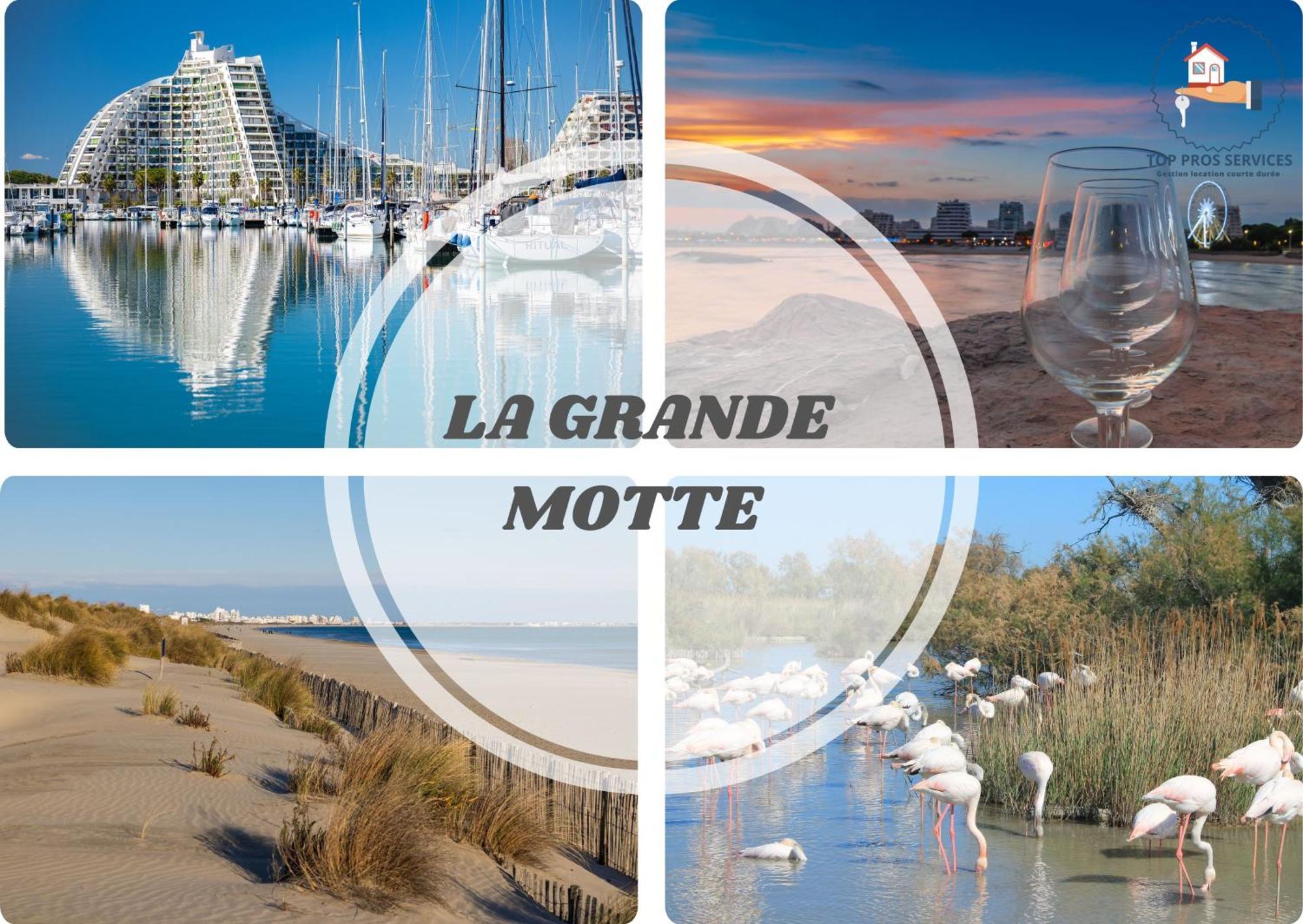 Le Sunrise Vue Mer Acces Plage- Spacieux-2 Terrasses-Wifi - Confort -Top Pros Servicesconciergerielagrandemotte Λα Γκραντ-Μοτ Εξωτερικό φωτογραφία